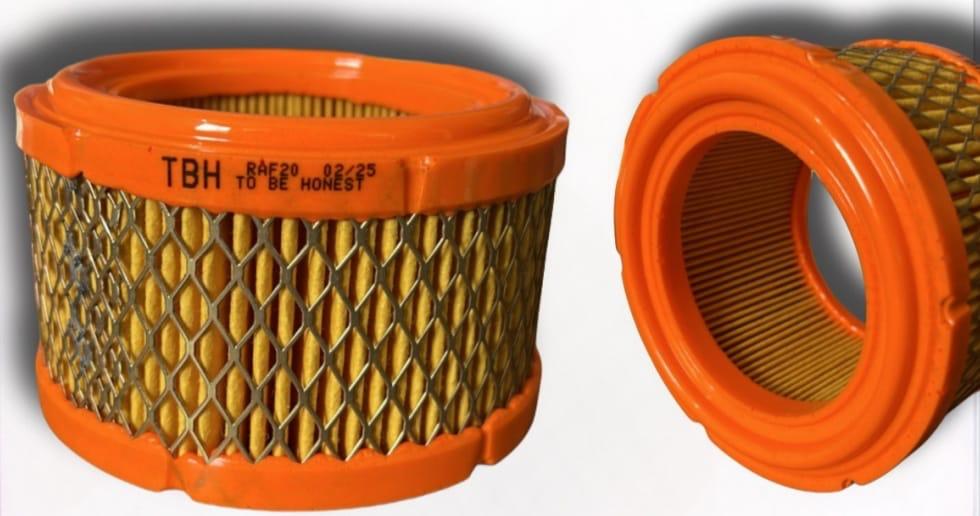 TBH RAF20 Royal Enfield Bullet Engine Air Filter | Small Cylindrical Air Filter