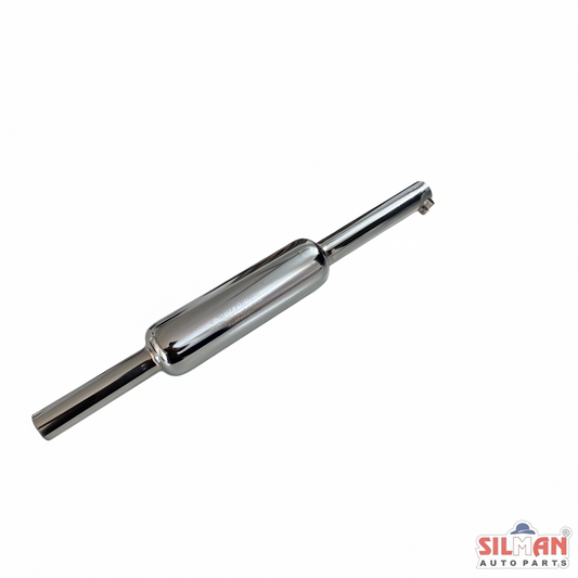 LS5-A SILMAN Long Silencer Bullet Muffler for Electra CP with Chrome Finish