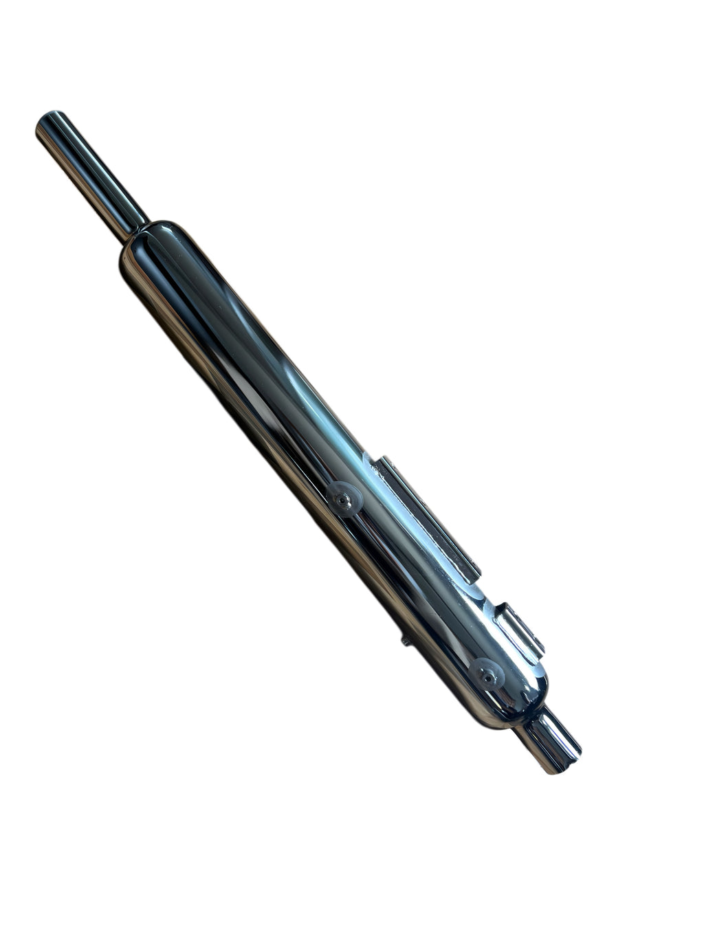 LS20 SILMAN Bullet Silencer Extra Long Heavy Sound (7” Pipe) Chrome Plated