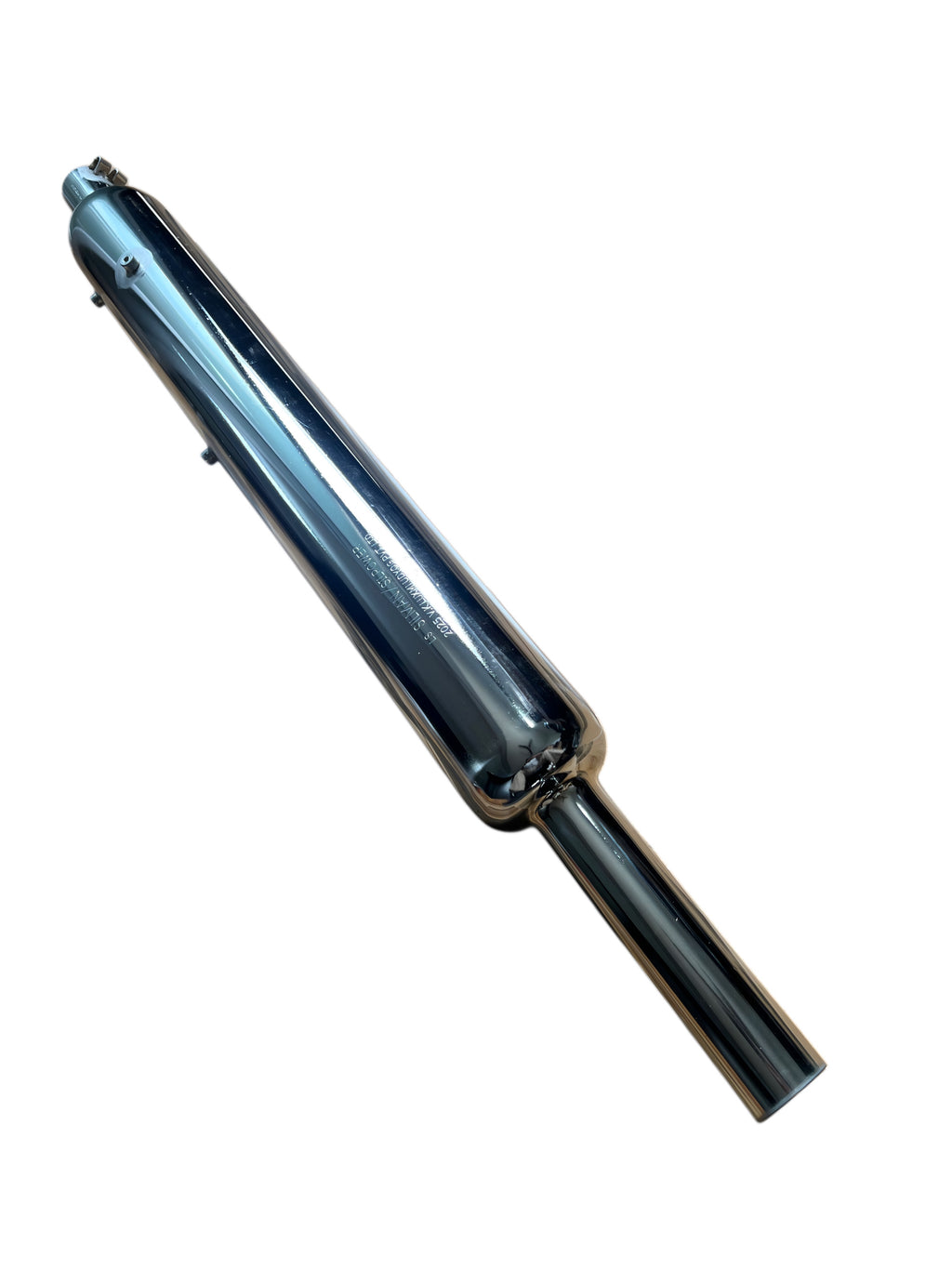 LS20 SILMAN Bullet Silencer Extra Long Heavy Sound (7” Pipe) Chrome Plated