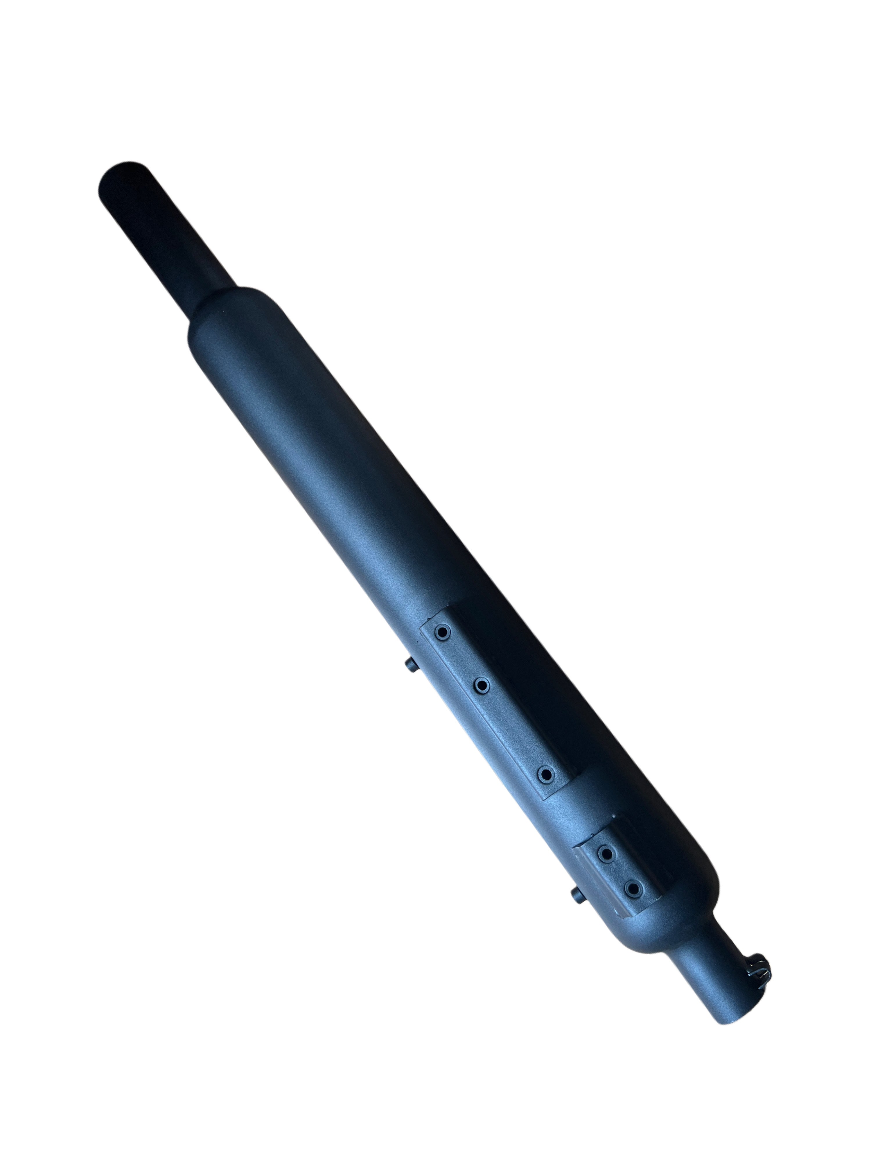 LS19-B SILMAN Bullet Extra Long Silencer Heavy Sound UCE N/M (7”x2.25”) Black – Compatible for Classic, Standard & Electra