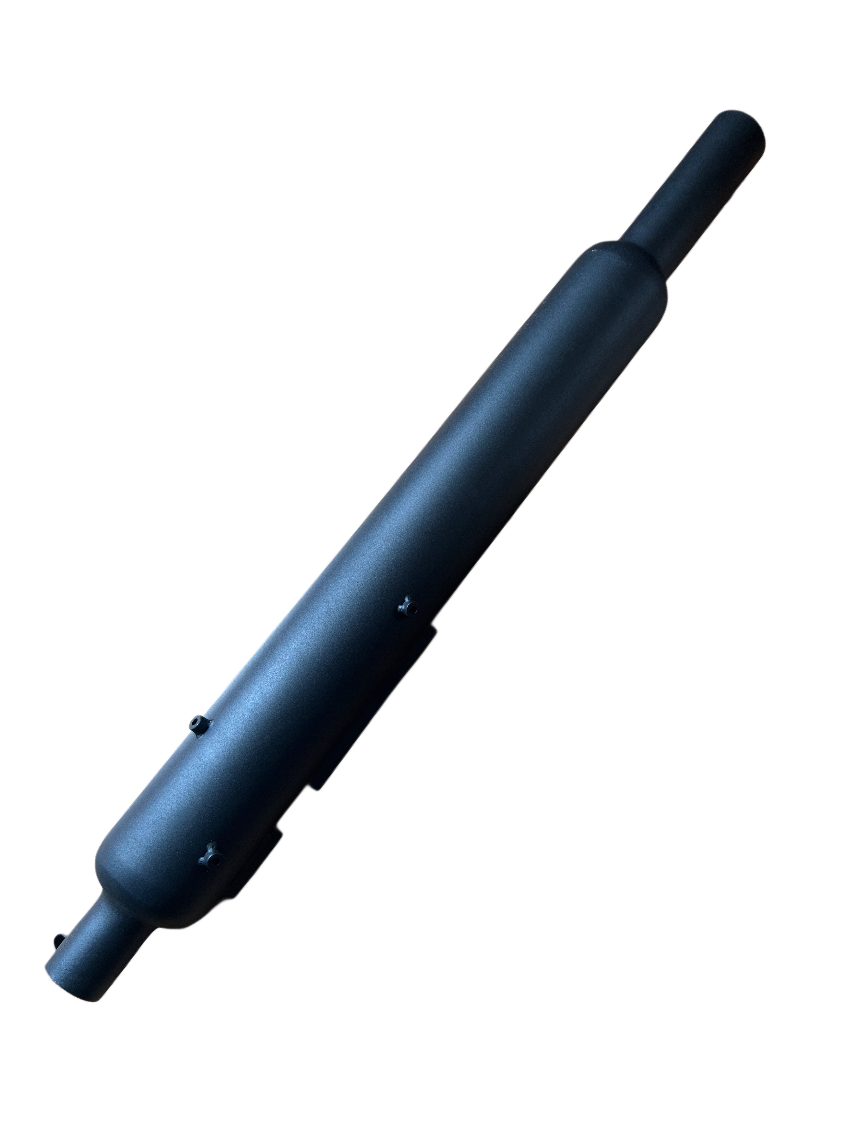 LS19-B SILMAN Bullet Extra Long Silencer Heavy Sound UCE N/M (7”x2.25”) Black – Compatible for Classic, Standard & Electra