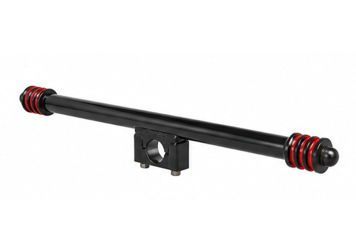 Silman LGB1 Single Rod Super Black (1.5") Leg Guard - Royal Enfield Bullet
