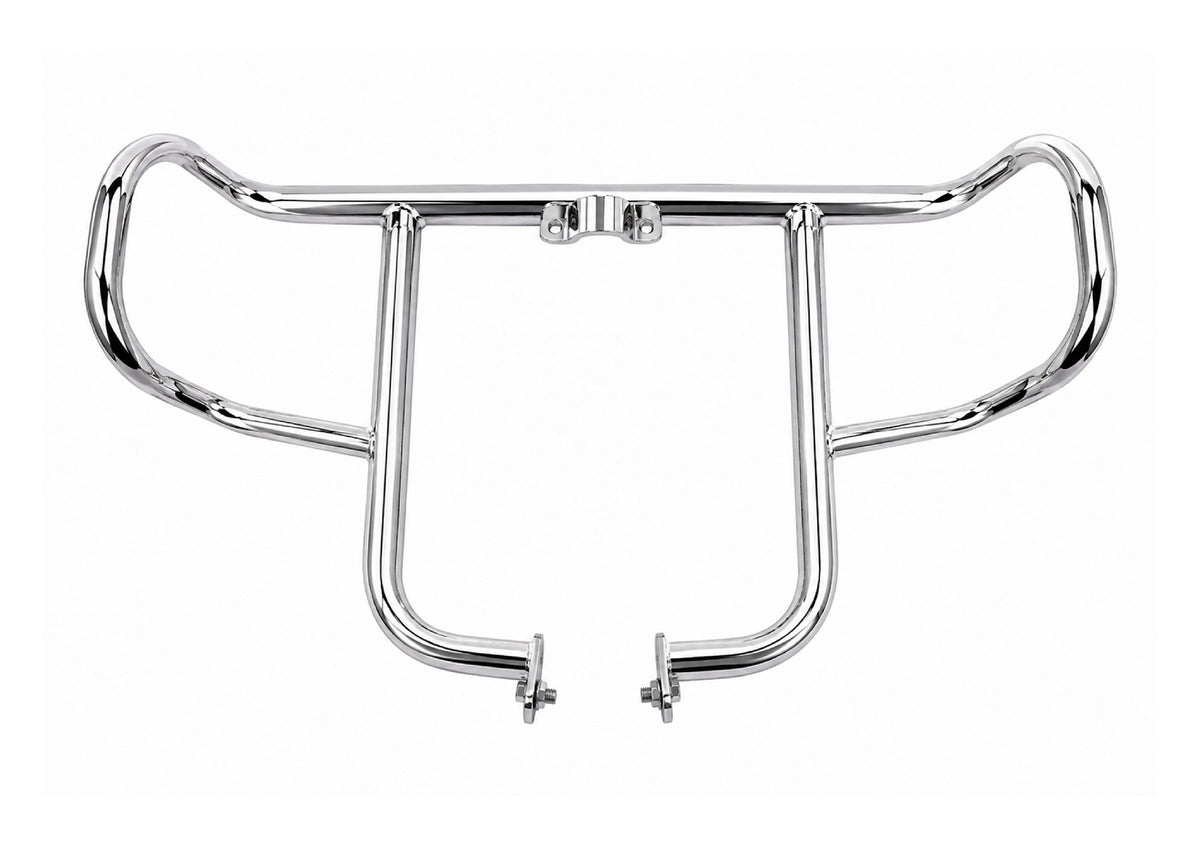 Silman LGB83 Air Fly Bend Type 1.25" Chrome Leg Guard - Royal Enfield Bullet