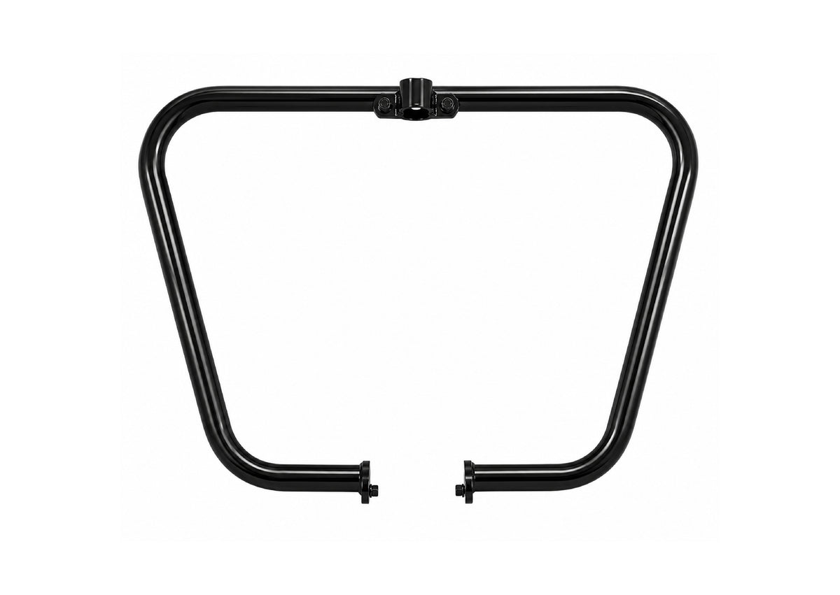 Silman LGB9 Madras Type Black Leg Guard - Royal Enfield Bullet
