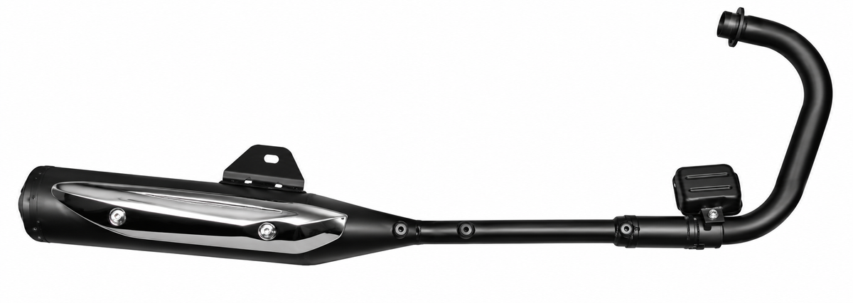 Silman LS54 Bajaj Platina with Cover Silencer
