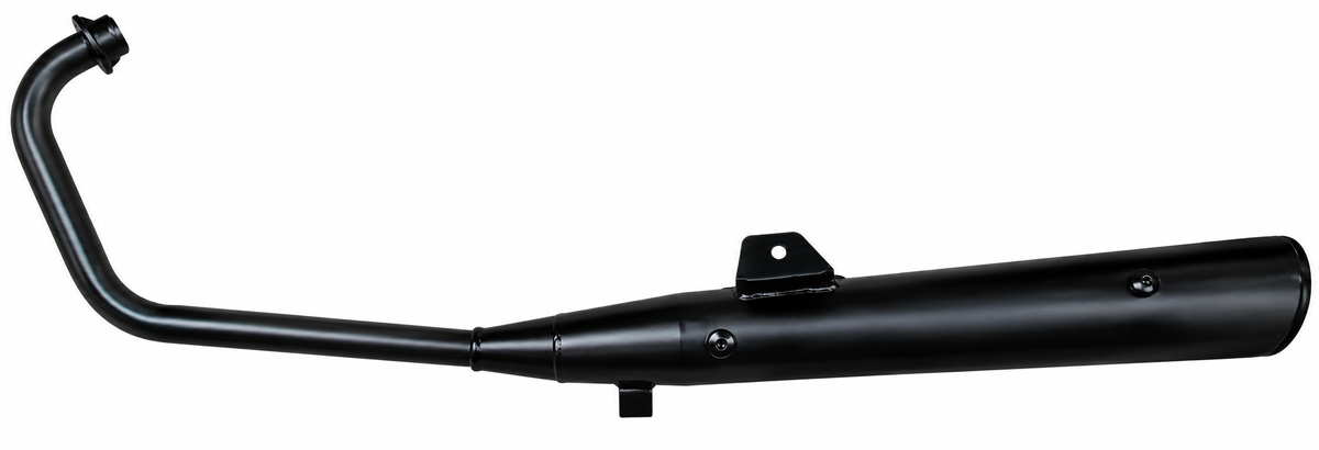 Silman LS85 TVS Star City Black Silencer
