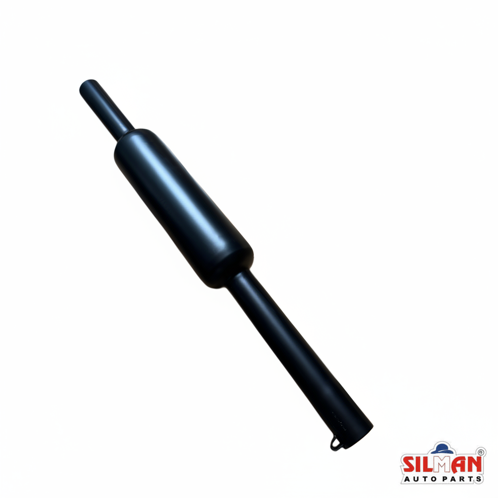 LSA1-B SILMAN Bullet Electra UCE Long Silencer Black Finish Exhaust for Bullet Heavy Duty, Stylish Sound