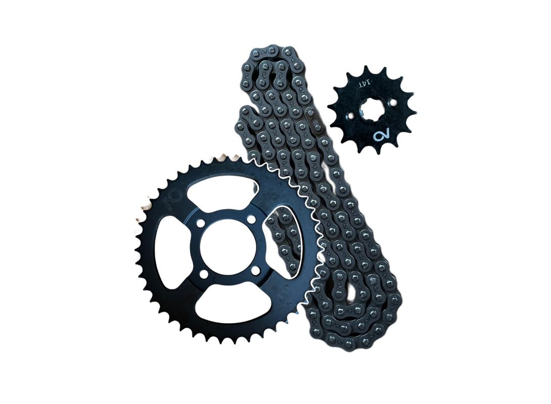 Automatiqo Chain Sprocket Kit for Bajaj Caliber 115 | R428-116L | 13T | 43T