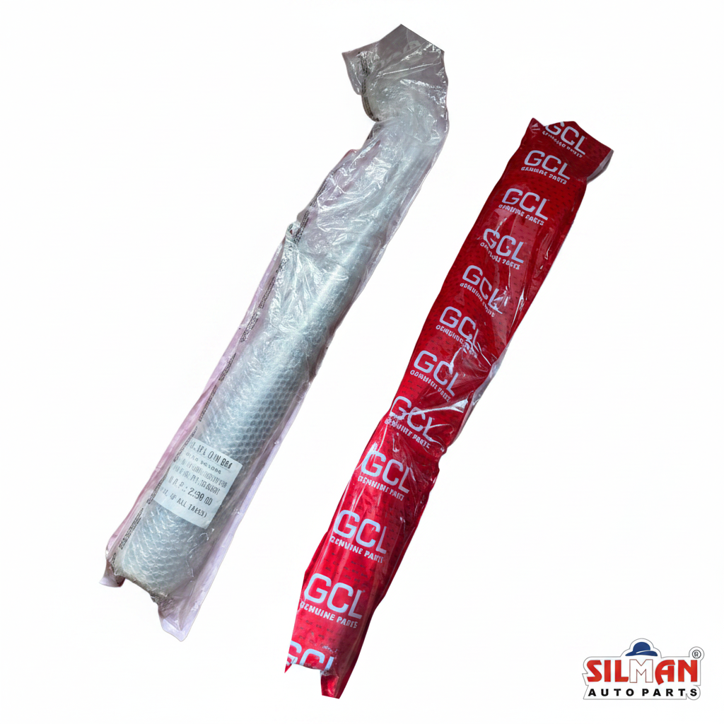 LS134 SILMAN Silencer for Splendor Old Model BS4 (Bells Model) | Heavy Duty Steel Exhaust Muffler | Chrome Finish.