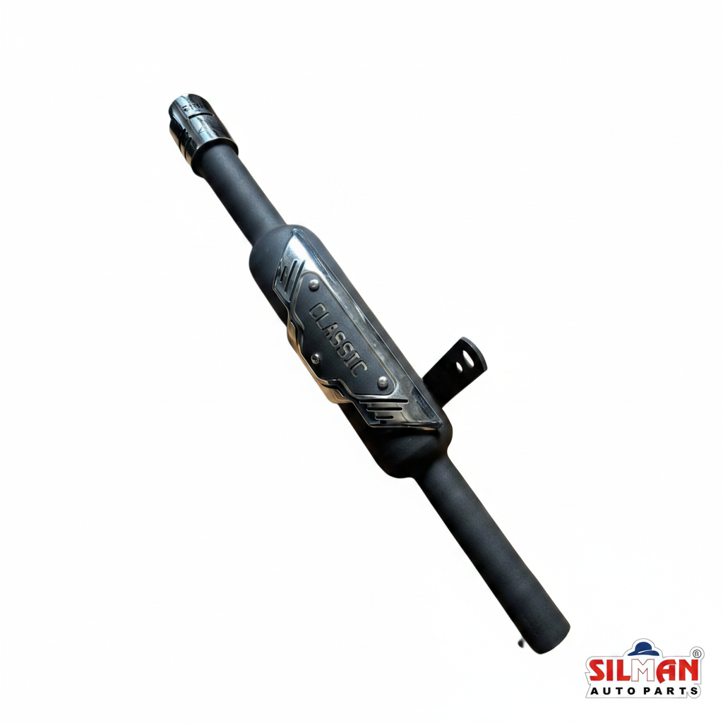 LSA29 SILMAN Bullet Silencer K-Indori Model, Black Wings Plate with End Cap, Professional Grade (LSA29)
