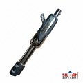 LSA39 SILMAN Silencer K-Indori Meteor Chrome Plated Rocket Plate with End Cap for Bullet Bike