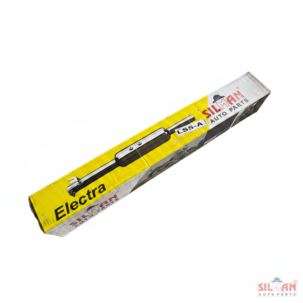 LS5-A SILMAN Long Silencer Bullet Muffler for Electra CP with Chrome Finish