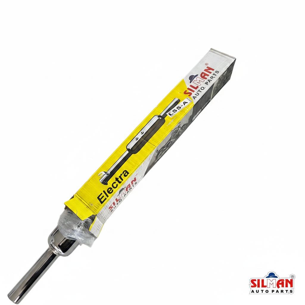 LS5-A SILMAN Long Silencer Bullet Muffler for Electra CP with Chrome Finish