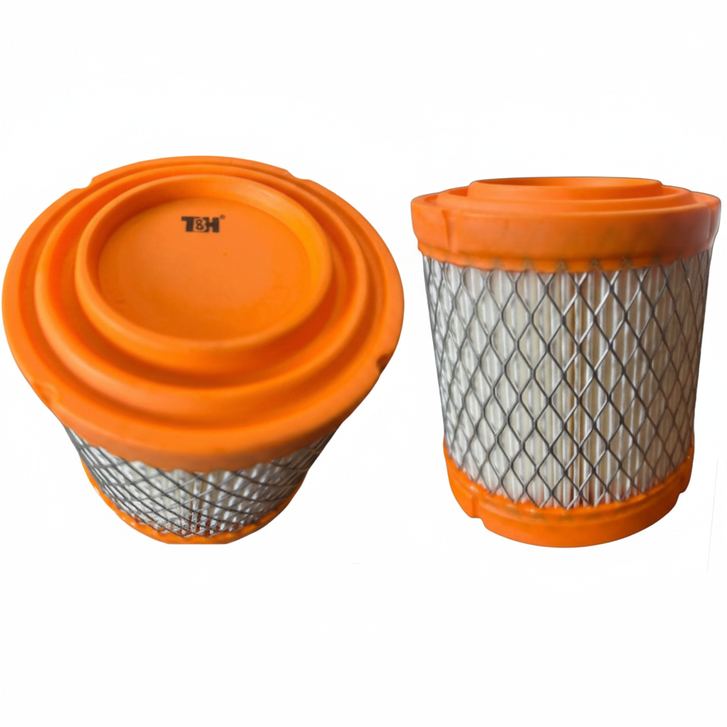 Meteor 350 Air Filter - Top Cap View