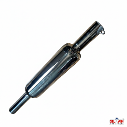 SILMAN LSM3-A Meteor Battalion Chrome Silencer - Outlet View