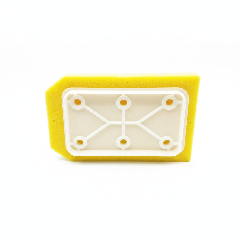 Bajaj Discover 150 Foam Air Filter - Bottom Back View