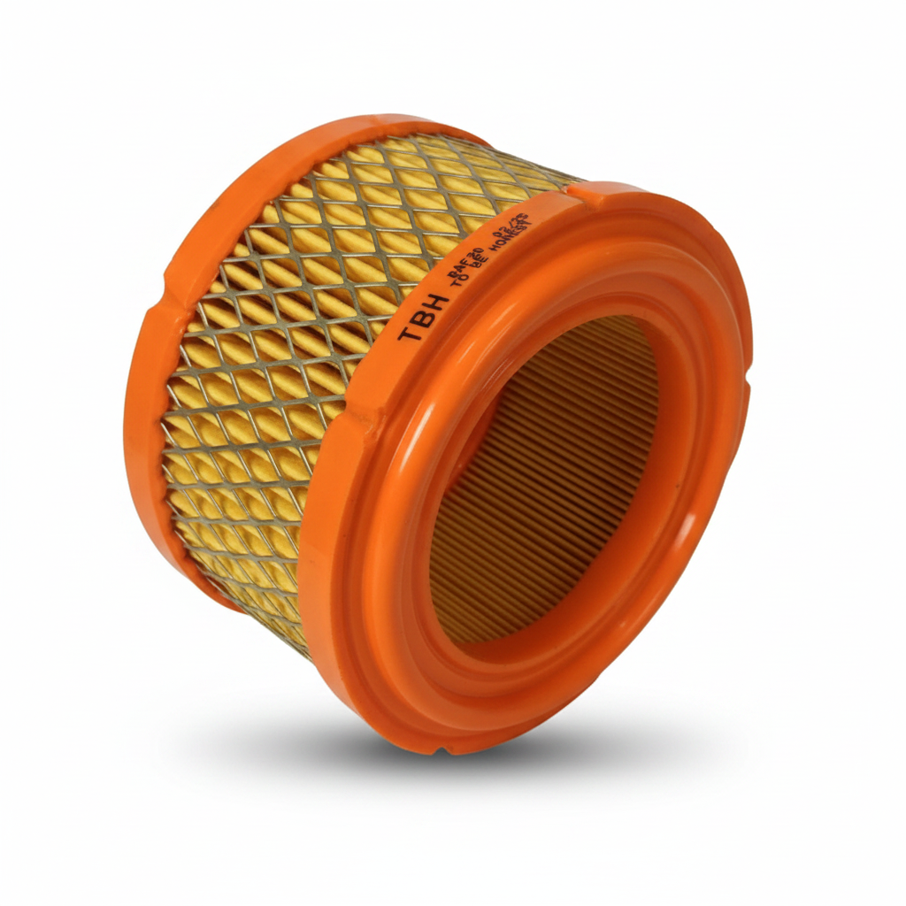 Bullet Air Filter - 45 Degree View