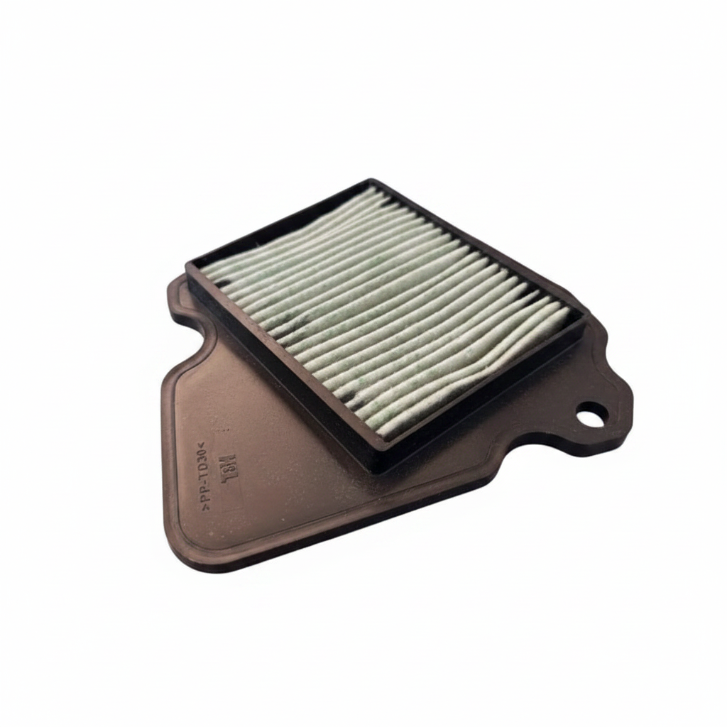 Hero Splendor i-Smart Air Filter - 45 Degree Angle View