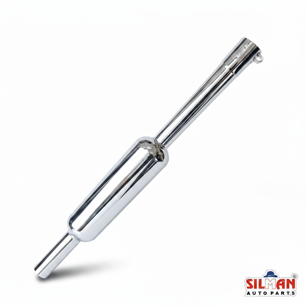 SILMAN LSA3-A UCE Long Silencer - Chrome Rounded Body