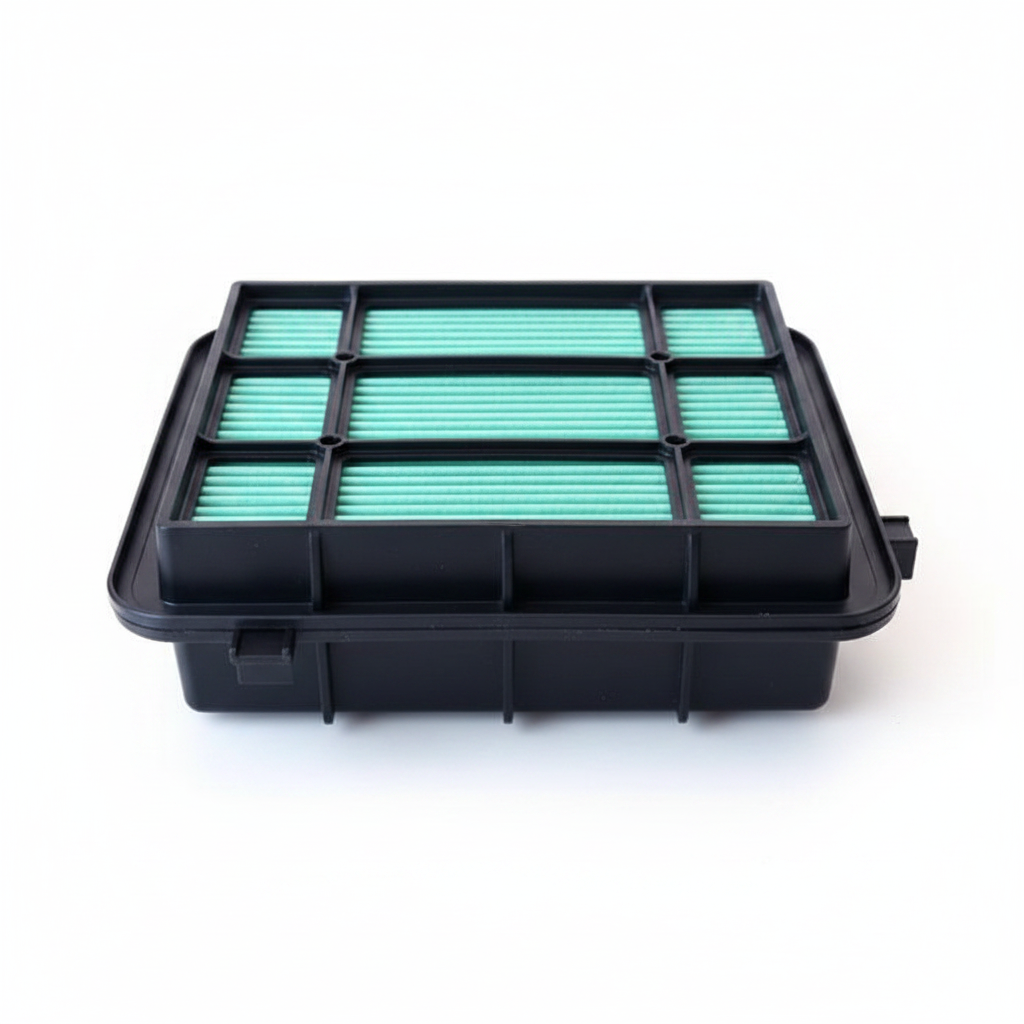 Shine BS6 Air Filter - Bottom Back View