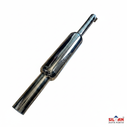 SILMAN LSA4-A UCE Long Silencer - Chrome Tapered View