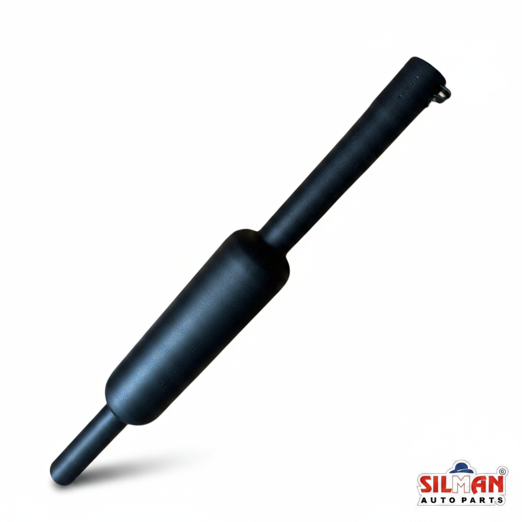 SILMAN LSA3-B UCE Long Silencer - Black Muffler Rounded Body