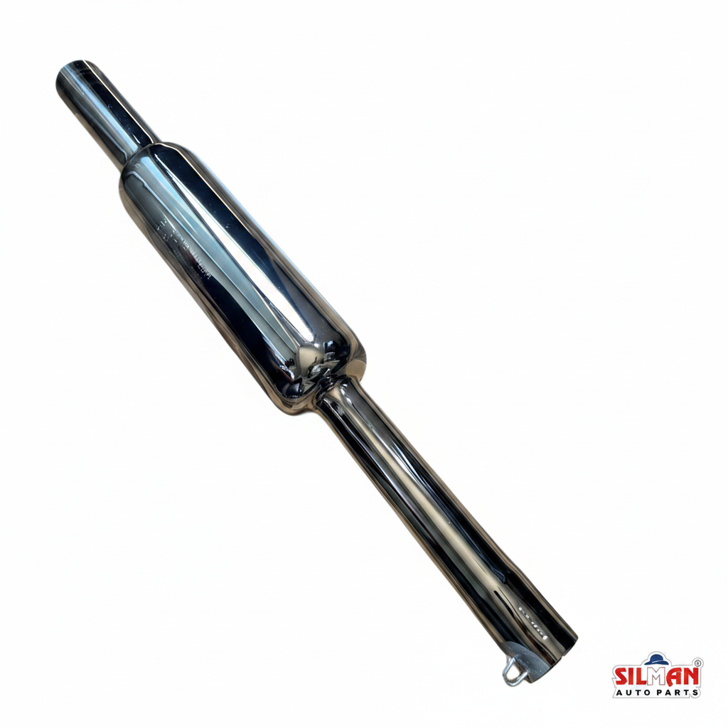 SILMAN LSA4-A UCE Long Silencer - Chrome Full View