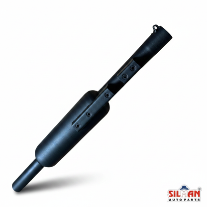 SILMAN LSA3-B UCE Long Silencer - Black Muffler with Heat Shield