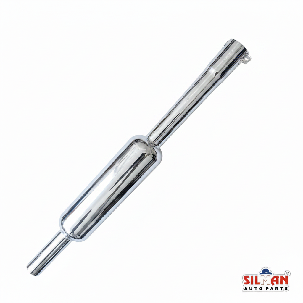 SILMAN LSA3-A UCE Long Silencer - Chrome Full View