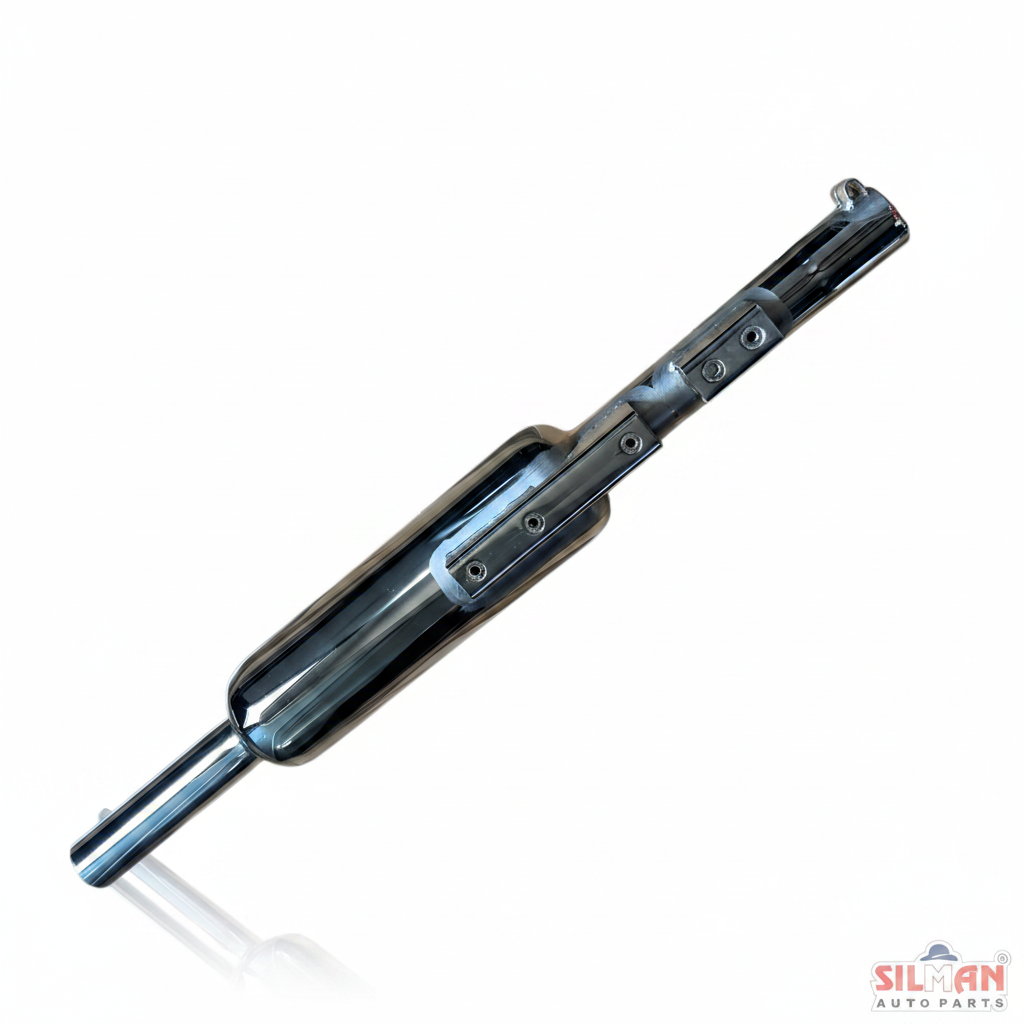 SILMAN LSA3-A UCE Long Silencer - Chrome Finish with Bracket