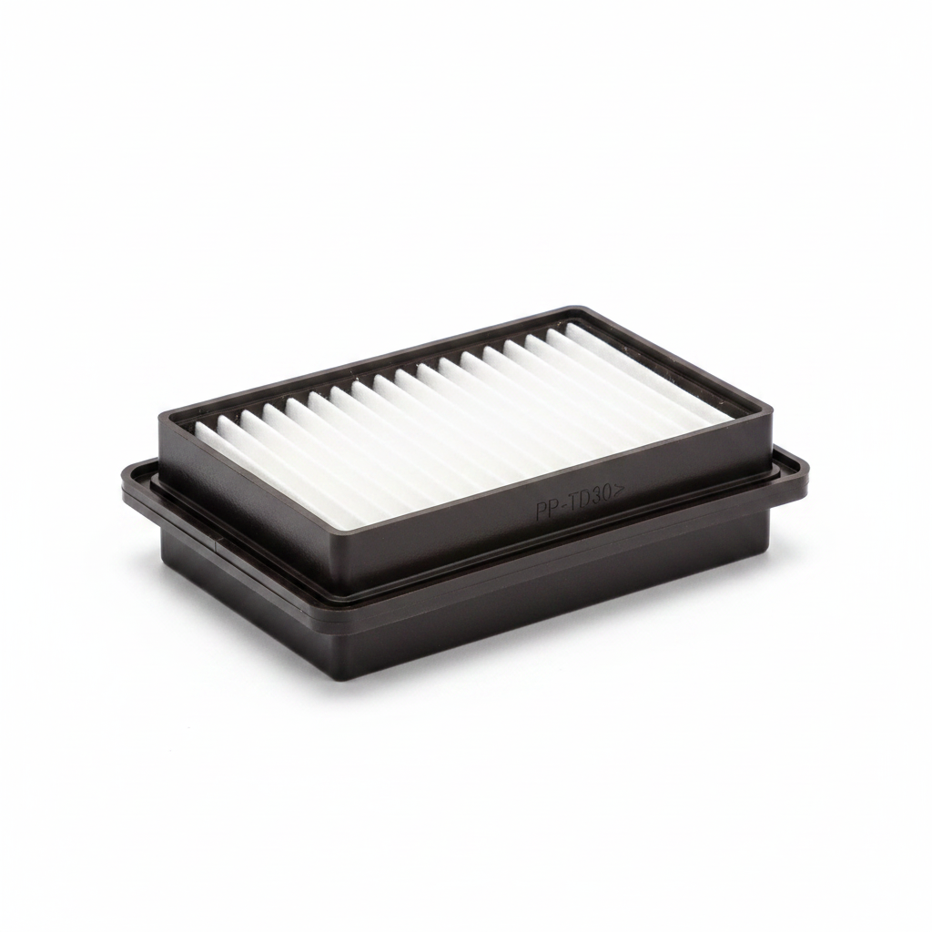 Hero Splendor i-Smart Air Filter - Side Profile View