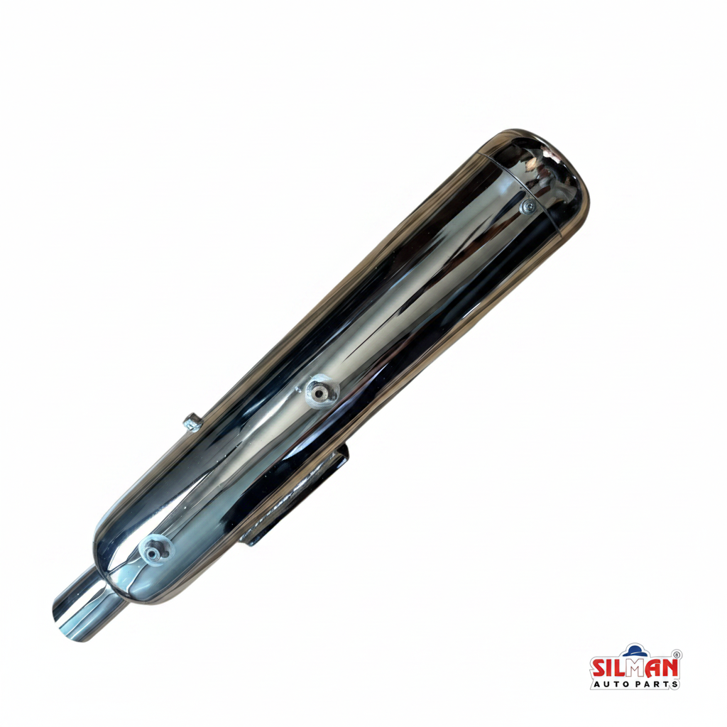 SILMAN BMG32 Meteor Reborn Chrome Silencer - with Bracket