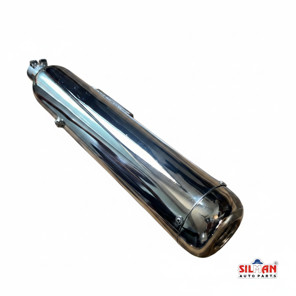 SILMAN BMG32 Meteor Reborn Chrome Silencer - Tapered Body