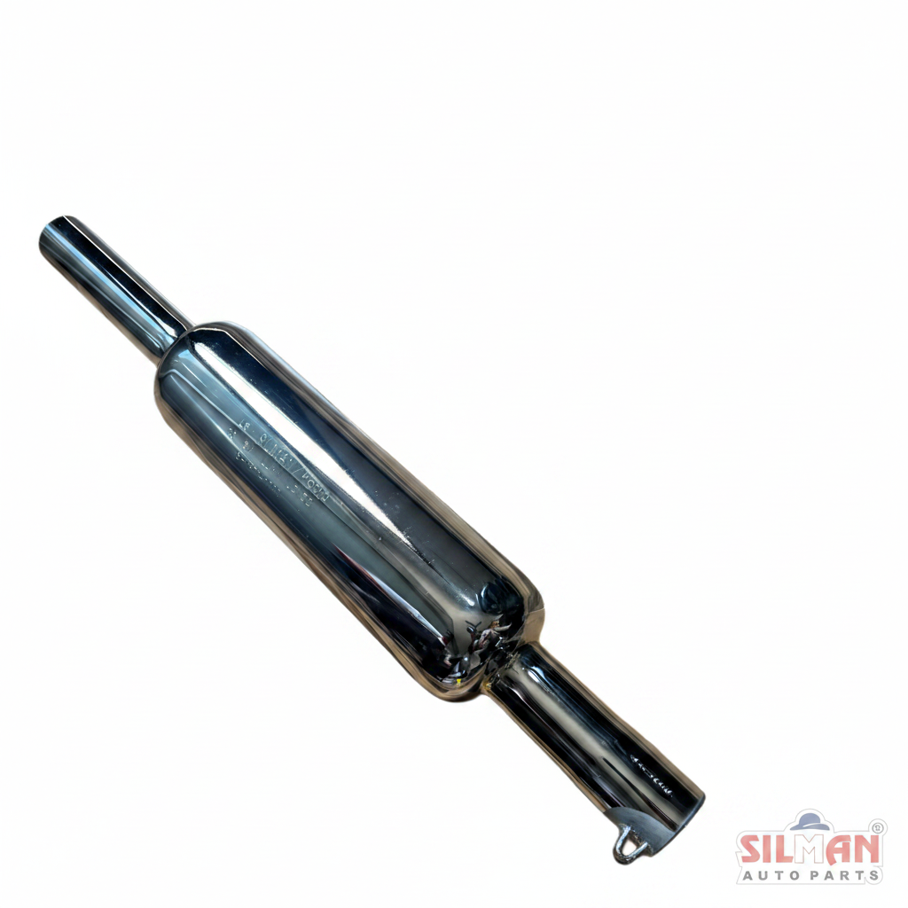 SILMAN LSM3-A Meteor Battalion Chrome Silencer - Full Body