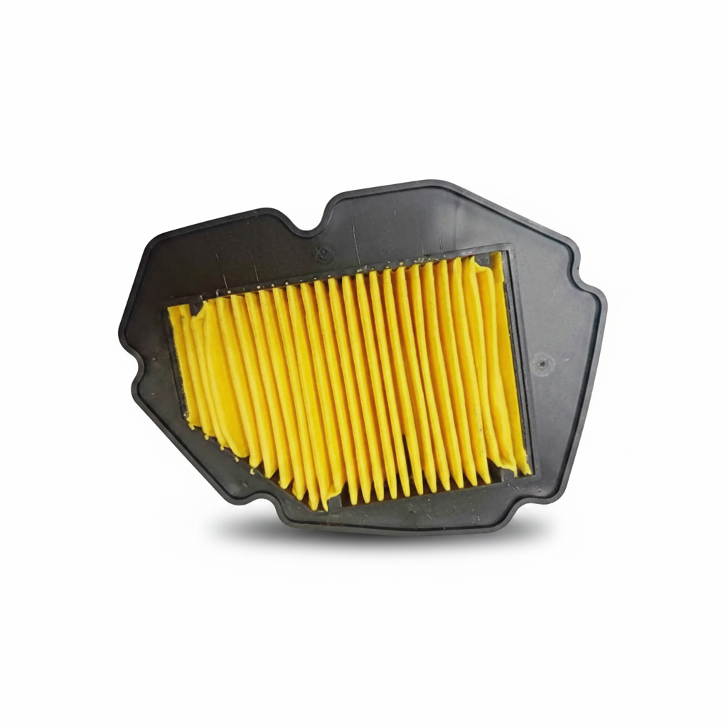 TVS XL-100 Air Filter - Top Front View