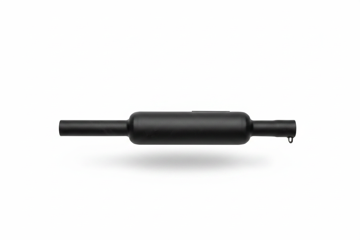 SILMAN LSM3-B Meteor Battalion Black Silencer - Side View