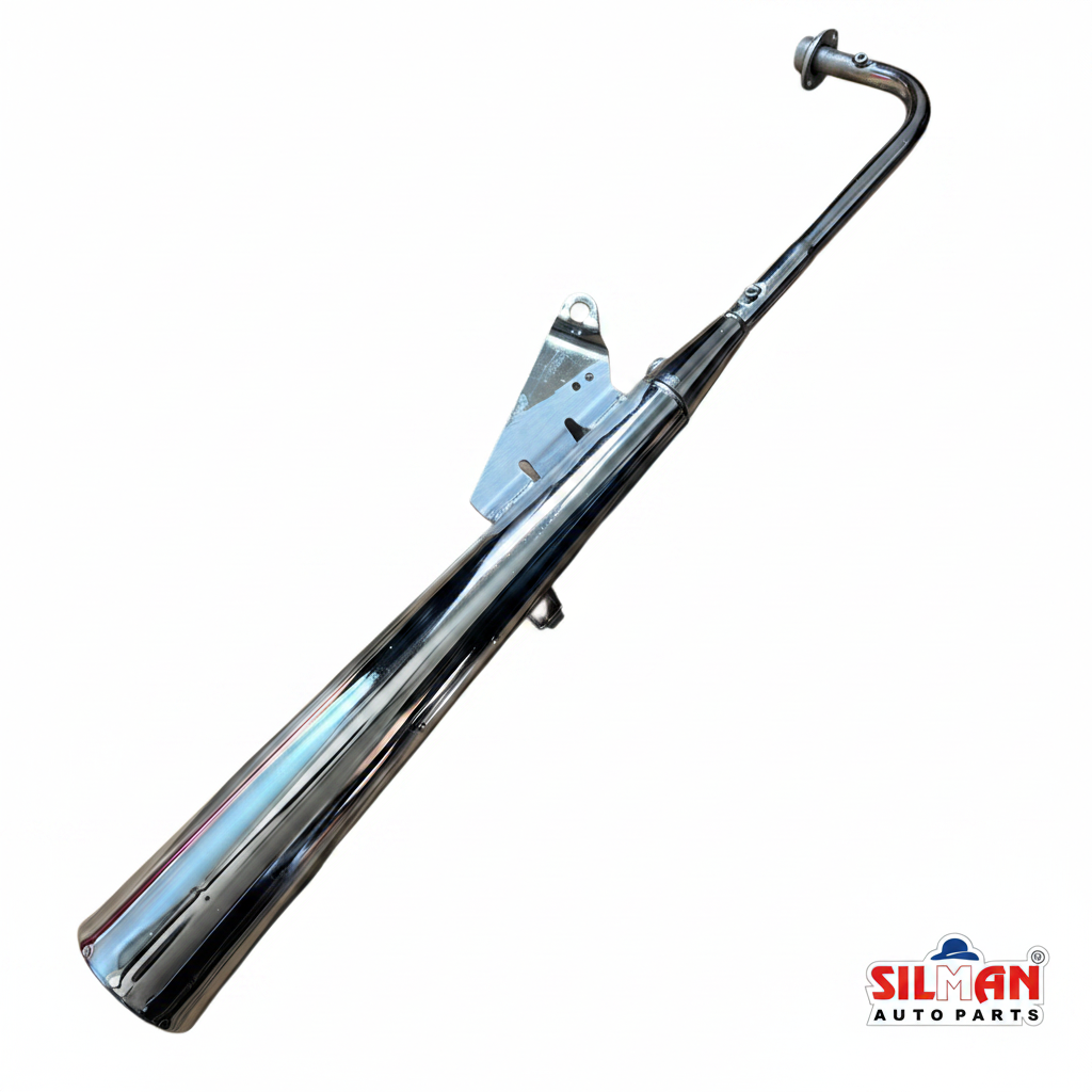 SILMAN LS150 GCL Splendor O/M Chrome Silencer - Side View 1