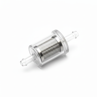 Hero In-Line Plastic Petrol Filter - Top View