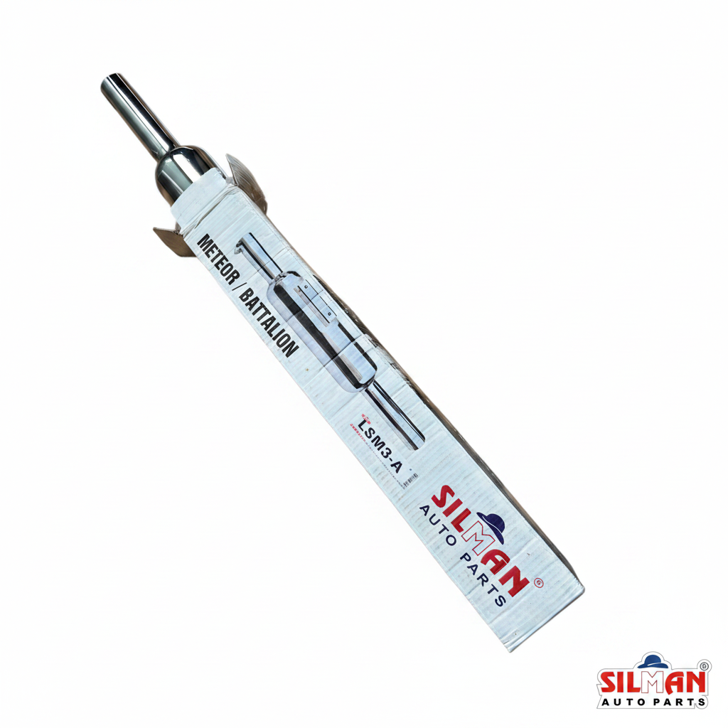 SILMAN LSM3-A Meteor Battalion Chrome Silencer - Box with Pipe