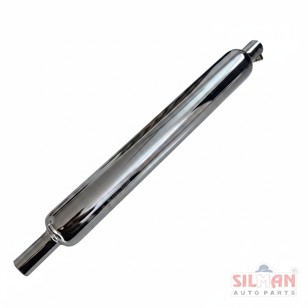 LS10-A Bullet Silencer – Ex-Long Heavy Sound (4” Pipe) Chrome Plated | Premium Exhaust for Classic, Electra, Standard Models
