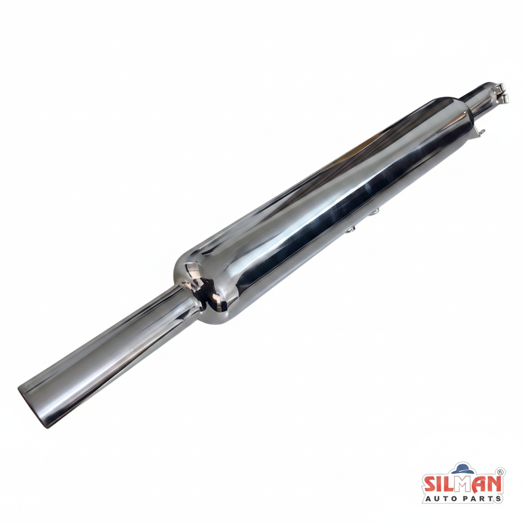 LS9-A Royal Enfield Ex-Long Heavy Sound O/M Chrome Plated