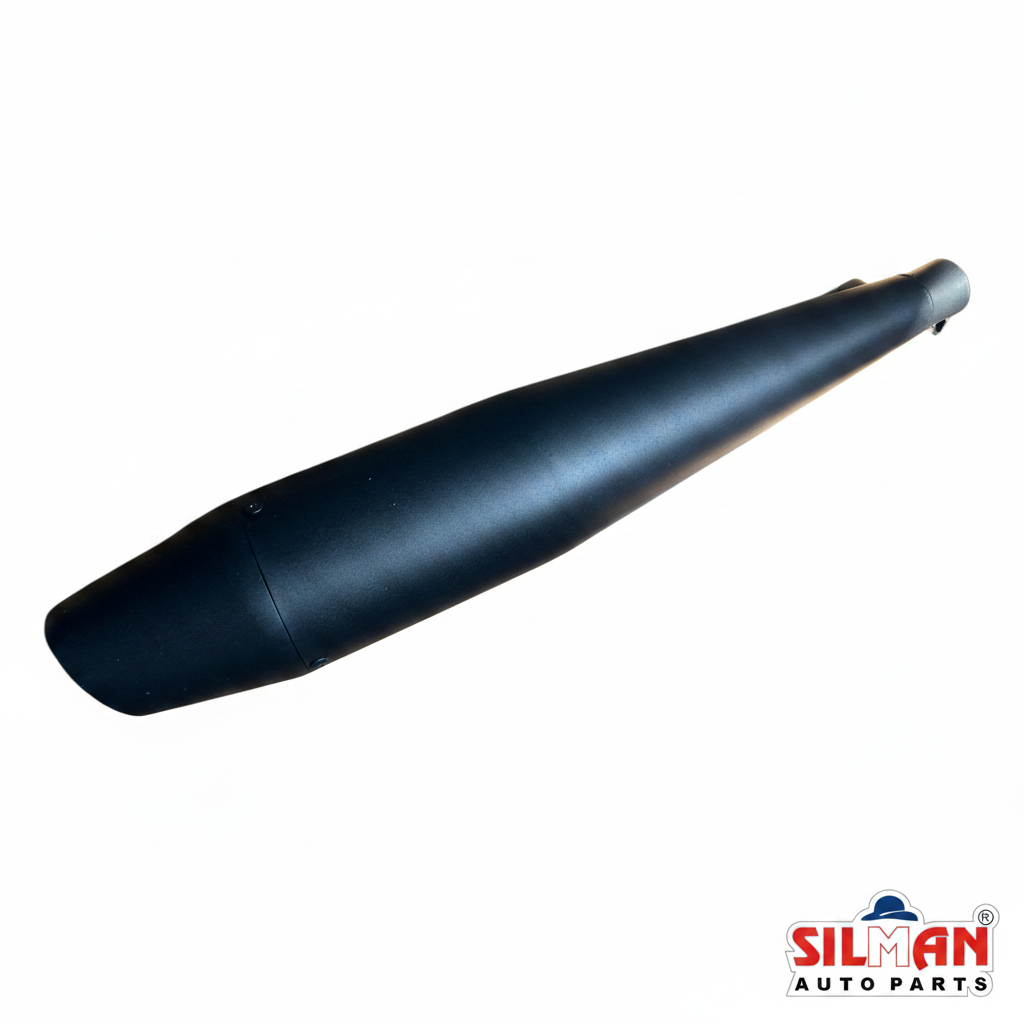 BLG10 SILMAN Bambukat Dolphin Long Glass Wool Bullet Silencer Muffler Black