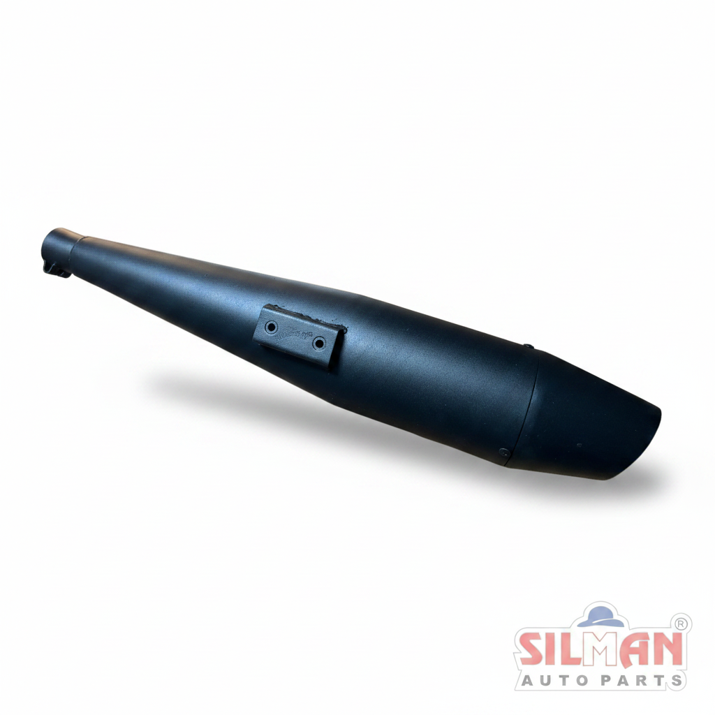 BLG10 SILMAN Bambukat Dolphin Long Glass Wool Bullet Silencer Muffler Black