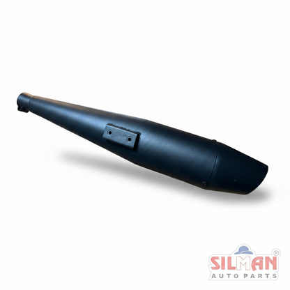 BLG10 SILMAN Bambukat Dolphin Long Glass Wool Bullet Silencer Muffler Black