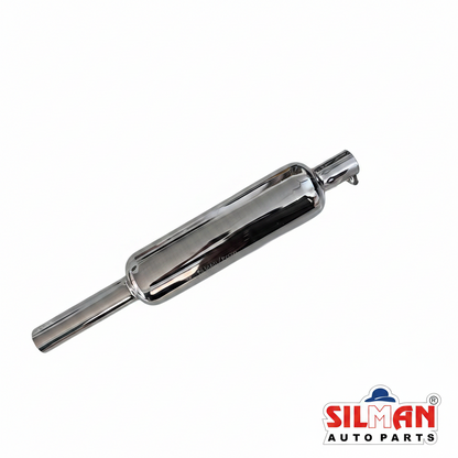 LS1-A Short Silencer Bullet Chrome Plated Muffler