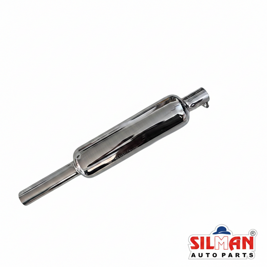 LS1-A Short Silencer Bullet Chrome Plated Muffler