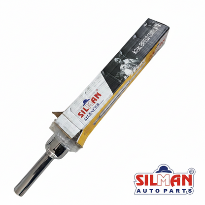 LS1-A Short Silencer Bullet Chrome Plated Muffler