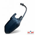 LS123 SILMAN Silencer for Jupiter Heavy Duty Steel Exhaust Muffler Black Coated.