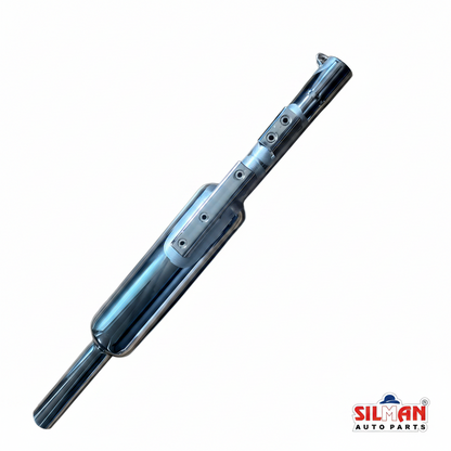 LSA1-A SILMAN Bullet Electra UCE Long Silencer – Chrome Finish Exhaust for Bullet (Heavy Duty, Stylish Sound) (CHROME FINISH)